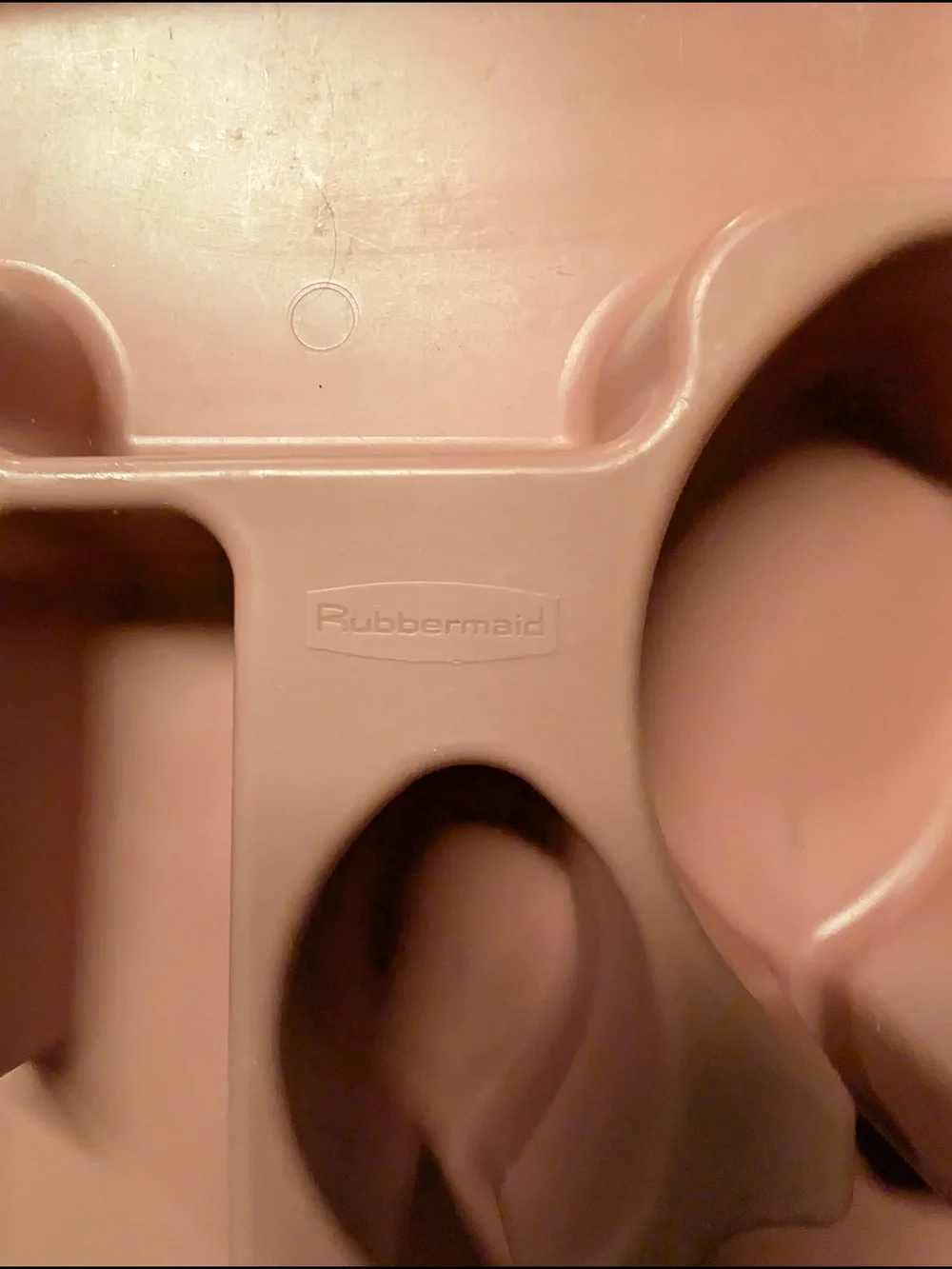 Rubbermaid hard plastic